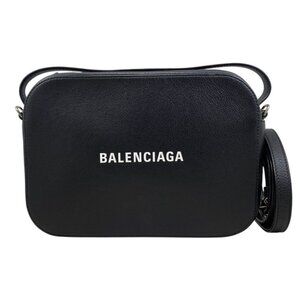 Balenciaga Shoulder Bag Everyday Small Camera Bag Leather Logo